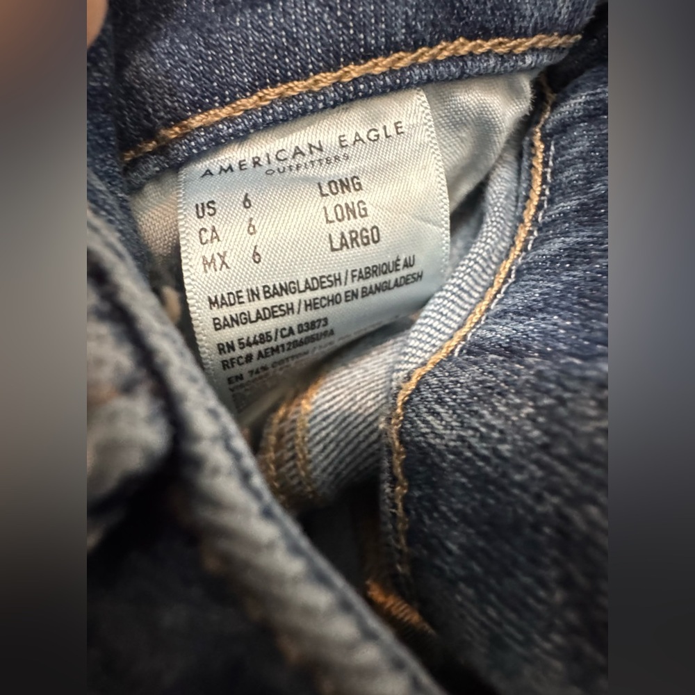 American Eagle Women’s Stretch Denim Jeans - Picture 4 of 4